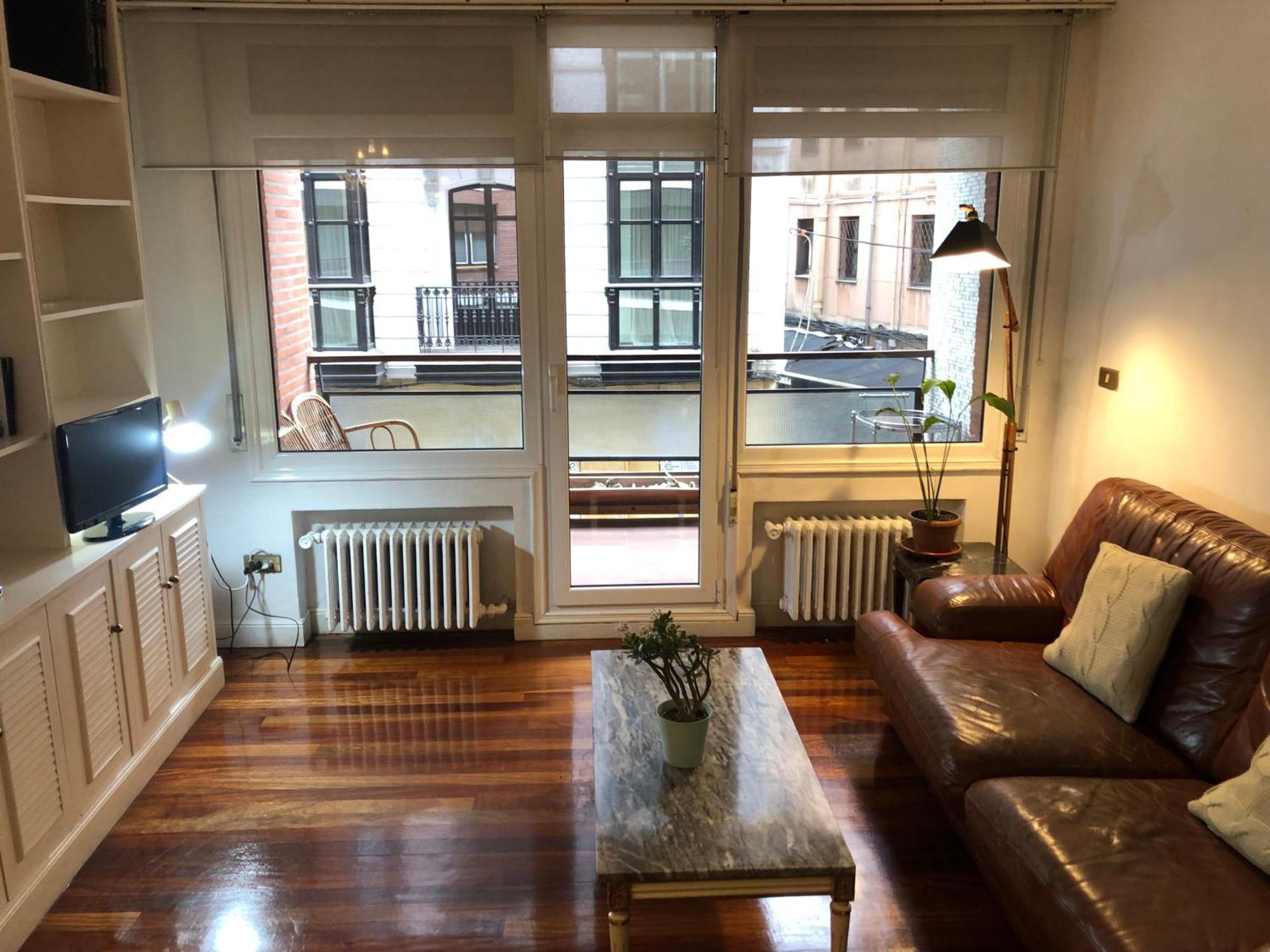 Suite En Apartamento Privado Terraza Centro Більбао Екстер'єр фото